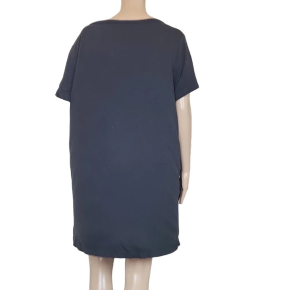 Caslon for Encore Beaded Black Short Sleeve Top 2X - Picture 4 of 8